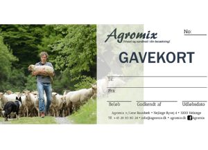 Gavekort til Agromix